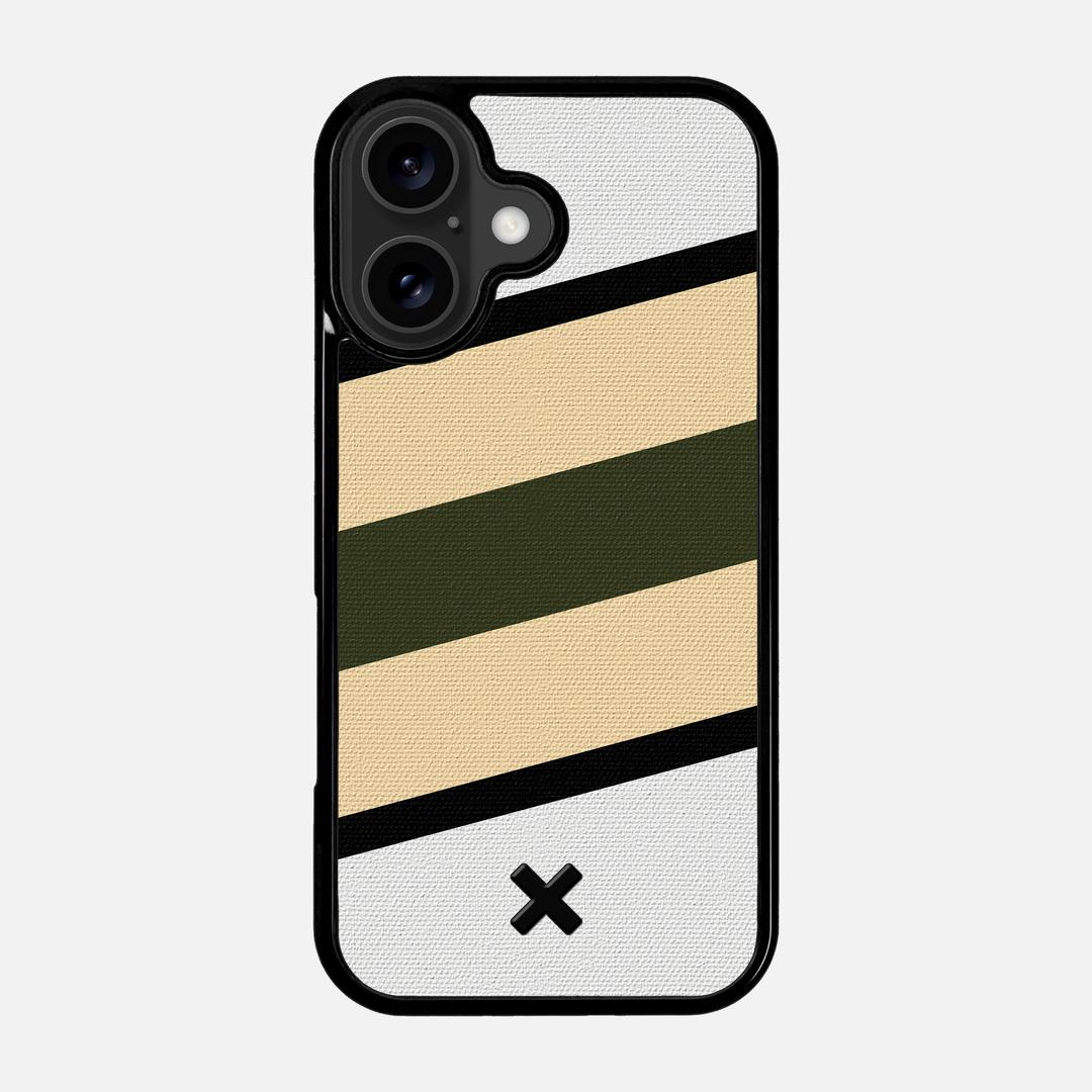 Ridge Case for the Apple iPhone 17 featuring a UV Printed Cotton Canvas backer with the Keyway X Mark#Phone Model_iPhone 17