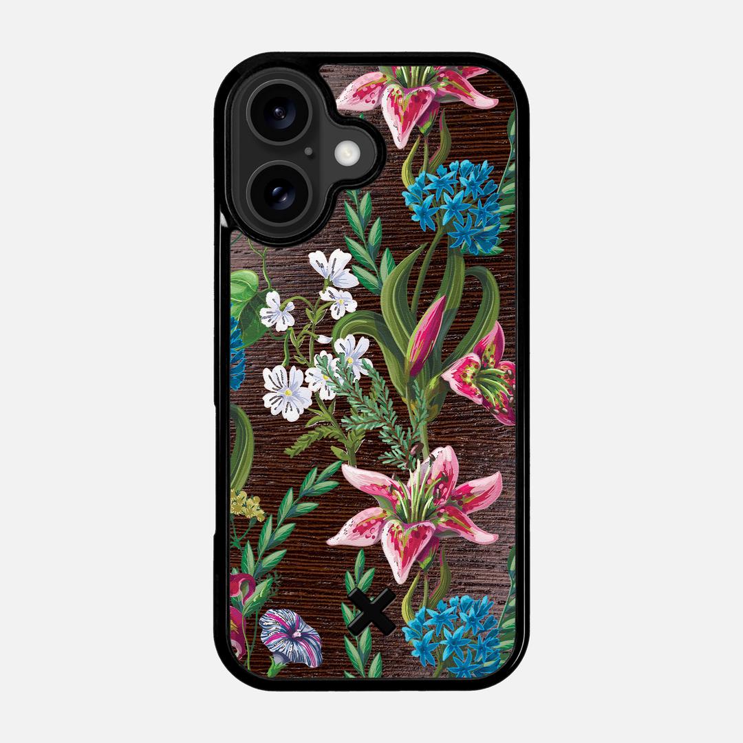 Stargazer Case for the Apple iPhone 17 featuring a UV Printed Wenge Wood backer with the Keyway X Mark#Phone Model_iPhone 17