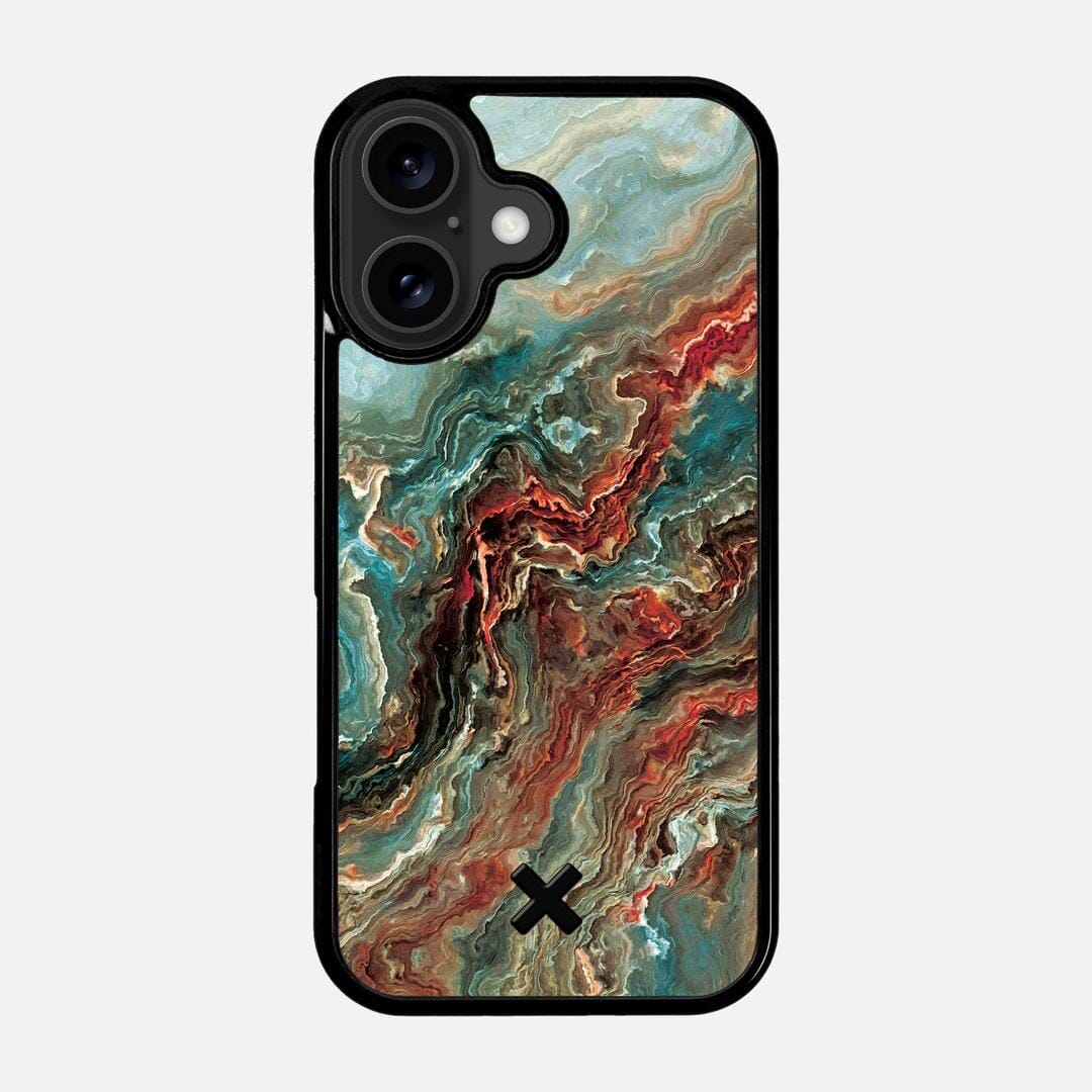 Verona Case for the Apple iPhone 17 featuring a UV Printed Wenge Wood backer with the Keyway X Mark#Phone Model_iPhone 17