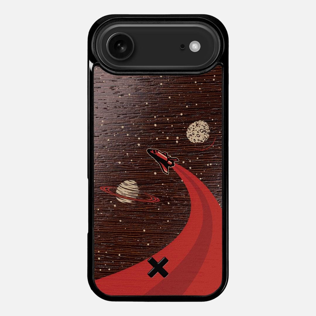 Booster Case for the Apple iPhone 17 Air featuring a UV Printed Wenge Wood backer with the Keyway X Mark#Phone Model_iPhone 17 Air