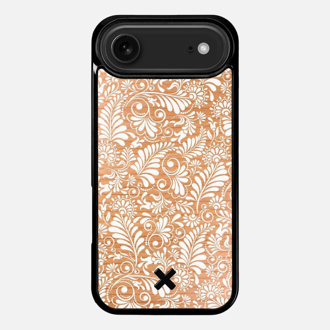 Botanica Case for the Apple iPhone 17 Air featuring a UV Printed Cherry Wood backer with the Keyway X Mark#Phone Model_iPhone 17 Air