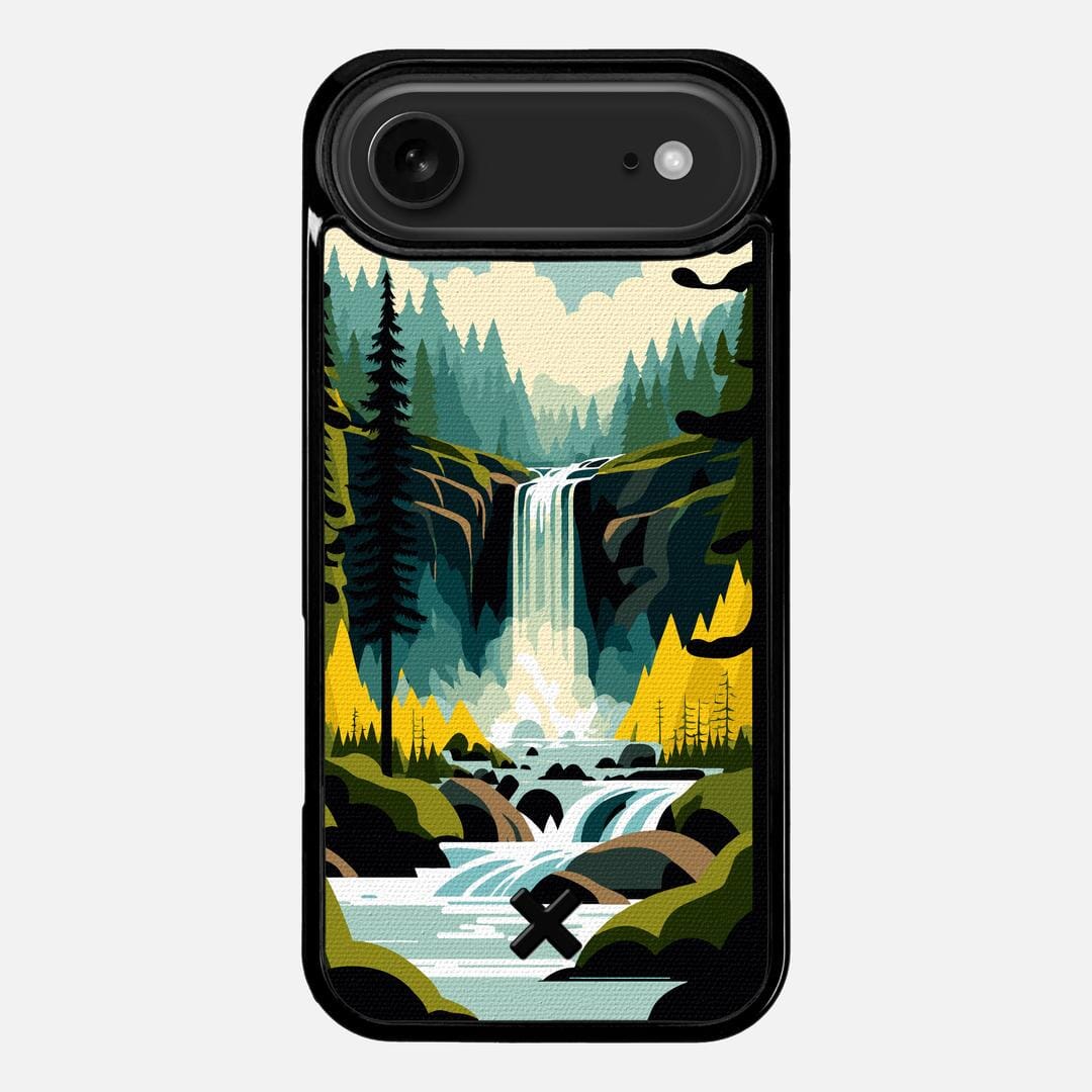 Cascade Case for the Apple iPhone 17 Air featuring a UV Printed Cotton Canvas backer with the Keyway X Mark#Phone Model_iPhone 17 Air