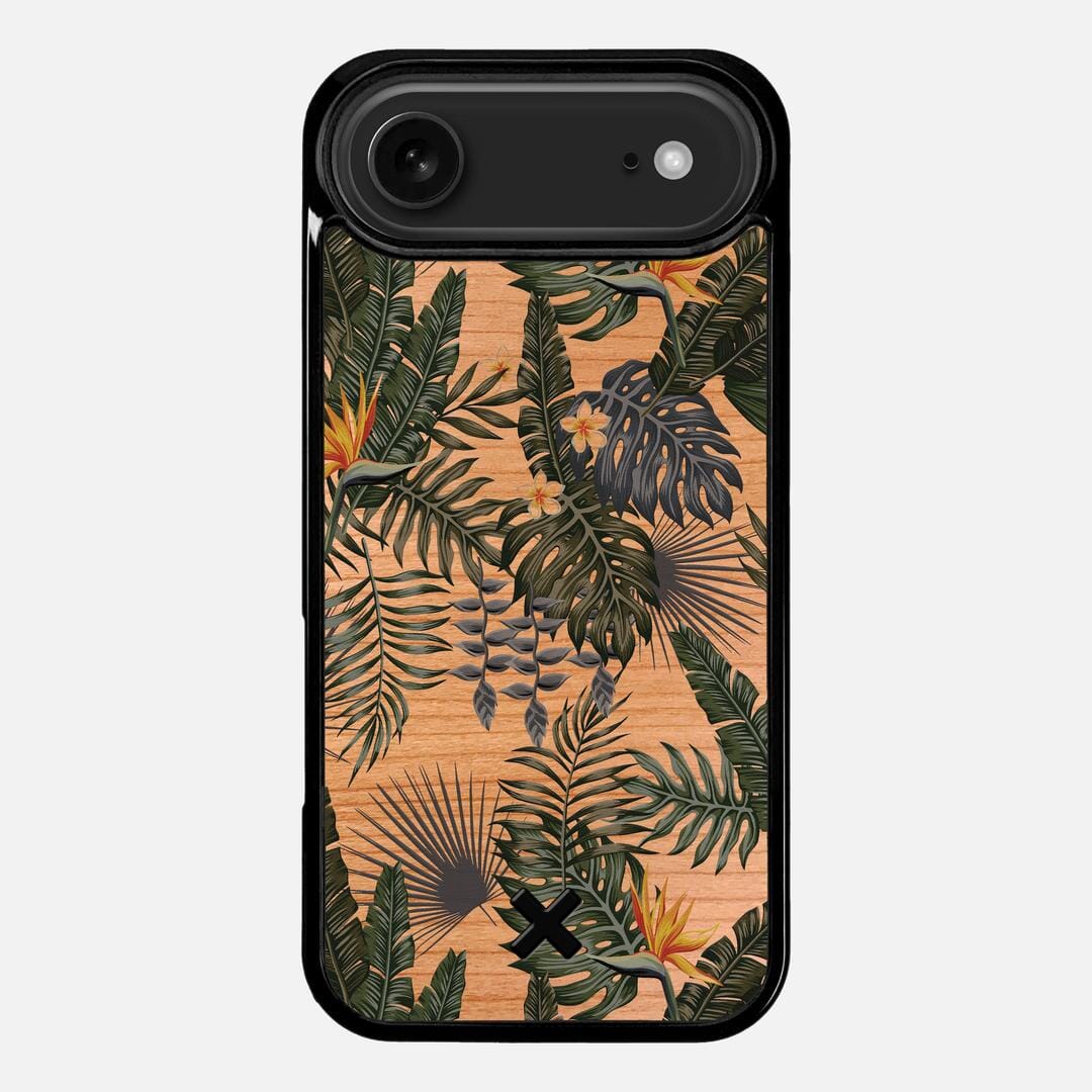Flora Case for the Apple iPhone 17 Air featuring a UV Printed Cherry Wood backer with the Keyway X Mark#Phone Model_iPhone 17 Air