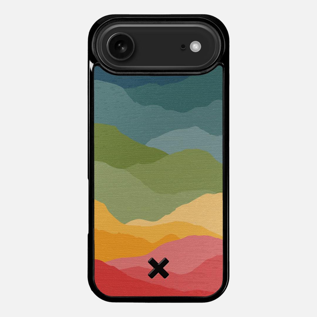 Gamut Case for the Apple iPhone 17 Air featuring a UV Printed Wenge Wood backer with the Keyway X Mark#Phone Model_iPhone 17 Air
