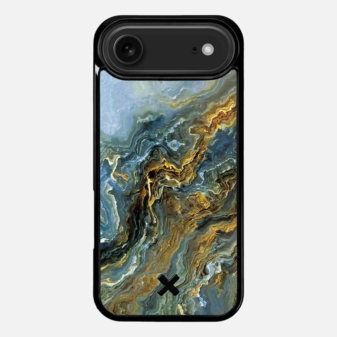 Indigo Case for the Apple iPhone 17 Air featuring a UV Printed Wenge Wood backer with the Keyway X Mark#Phone Model_iPhone 17 Air