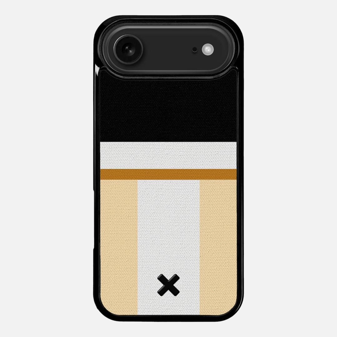 Isle Case for the Apple iPhone 17 Air featuring a UV Printed Cotton Canvas backer with the Keyway X Mark#Phone Model_iPhone 17 Air