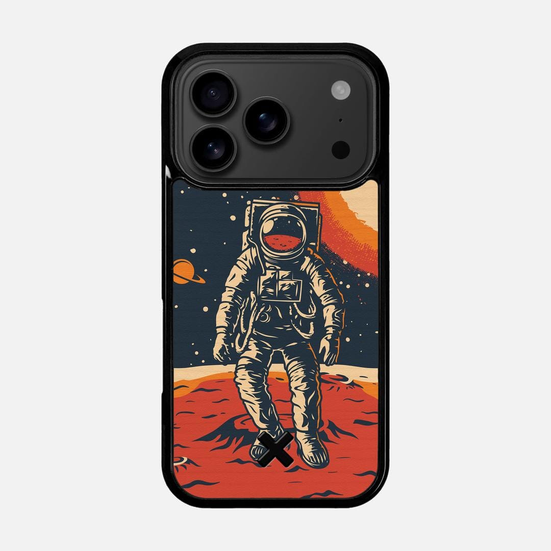 Cosmo Case for the Apple iPhone 17 Pro featuring a UV Printed Wenge Wood backer with the Keyway X Mark#Phone Model_iPhone 17 Pro