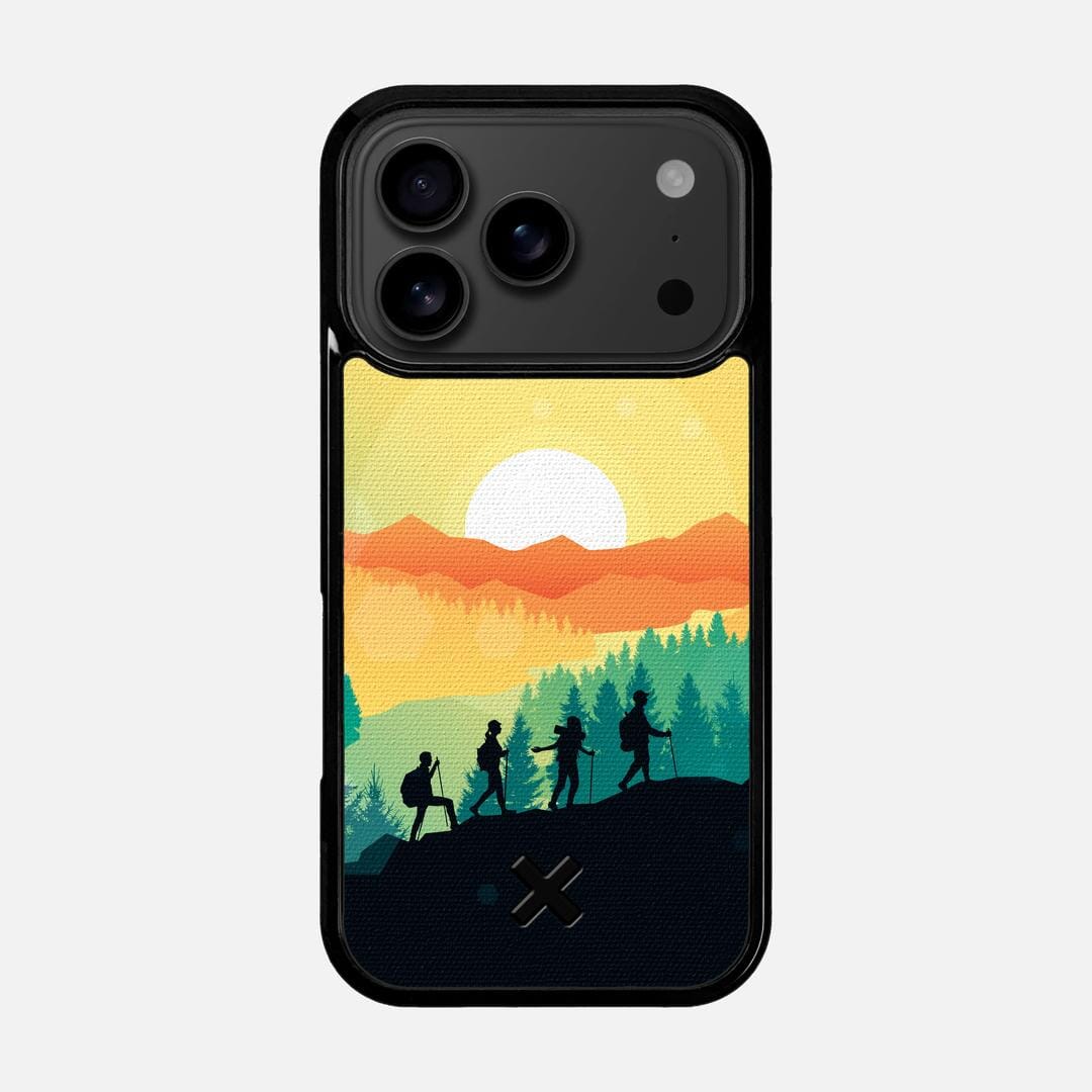 Expedition Case for the Apple iPhone 17 Pro featuring a UV Printed Cotton Canvas backer with the Keyway X Mark#Phone Model_iPhone 17 Pro