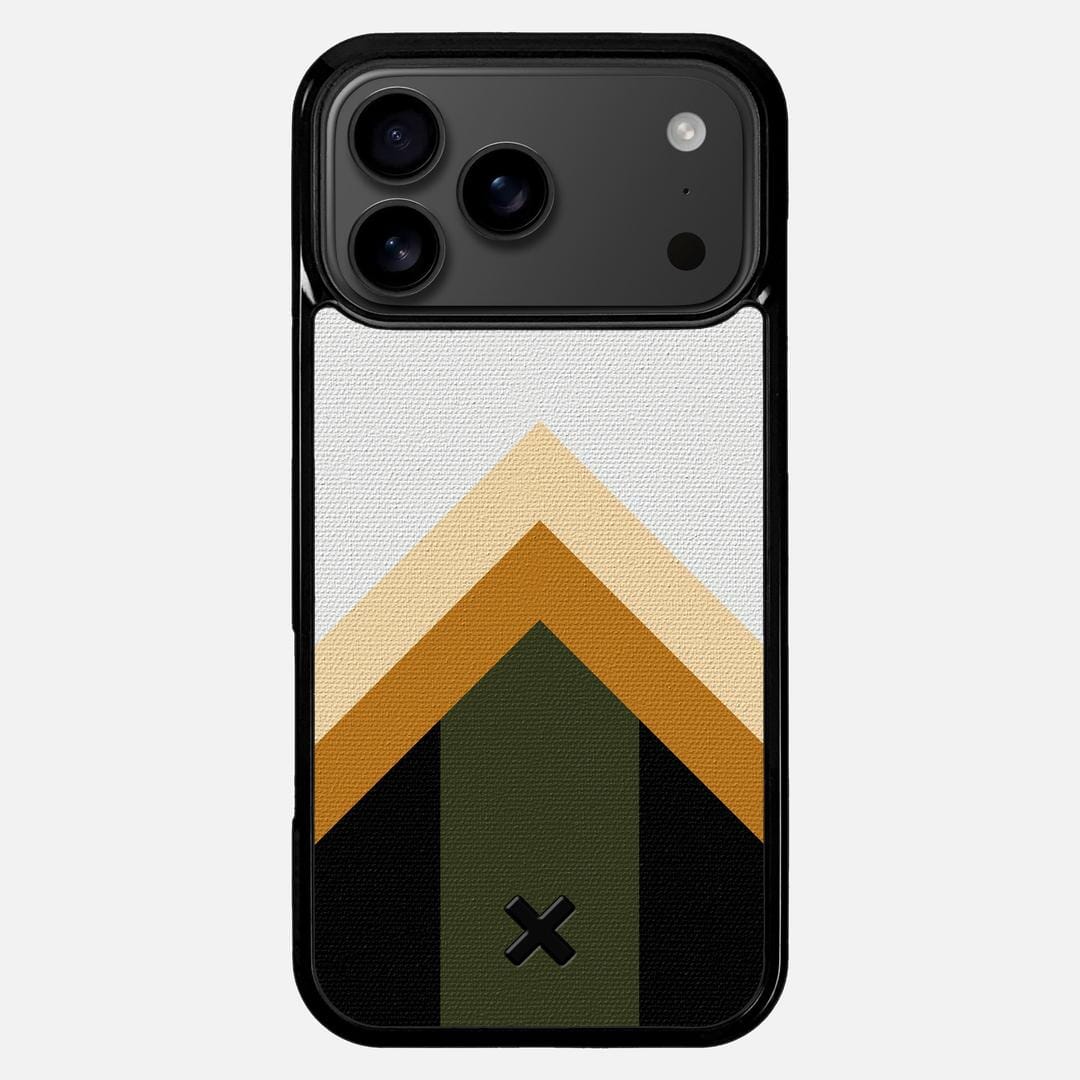 Ascent Case for the Apple iPhone 17 Pro Max featuring a UV Printed Cotton Canvas backer with the Keyway X Mark#Phone Model_iPhone 17 Pro Max