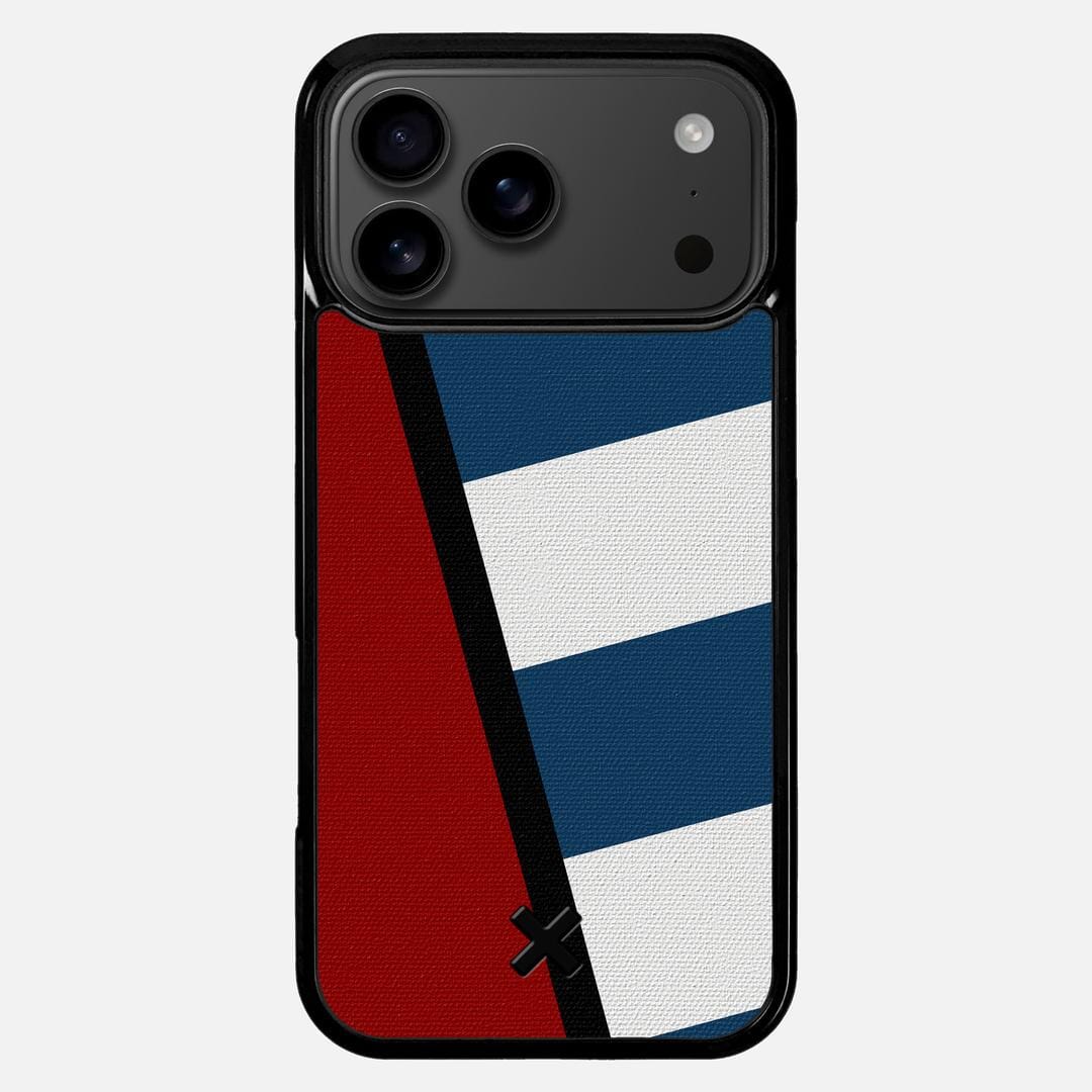 Bluff Case for the Apple iPhone 17 Pro Max featuring a UV Printed Cotton Canvas backer with the Keyway X Mark#Phone Model_iPhone 17 Pro Max