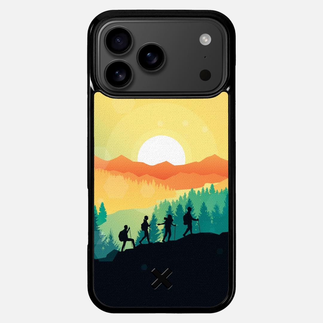 Expedition Case for the Apple iPhone 17 Pro Max featuring a UV Printed Cotton Canvas backer with the Keyway X Mark#Phone Model_iPhone 17 Pro Max