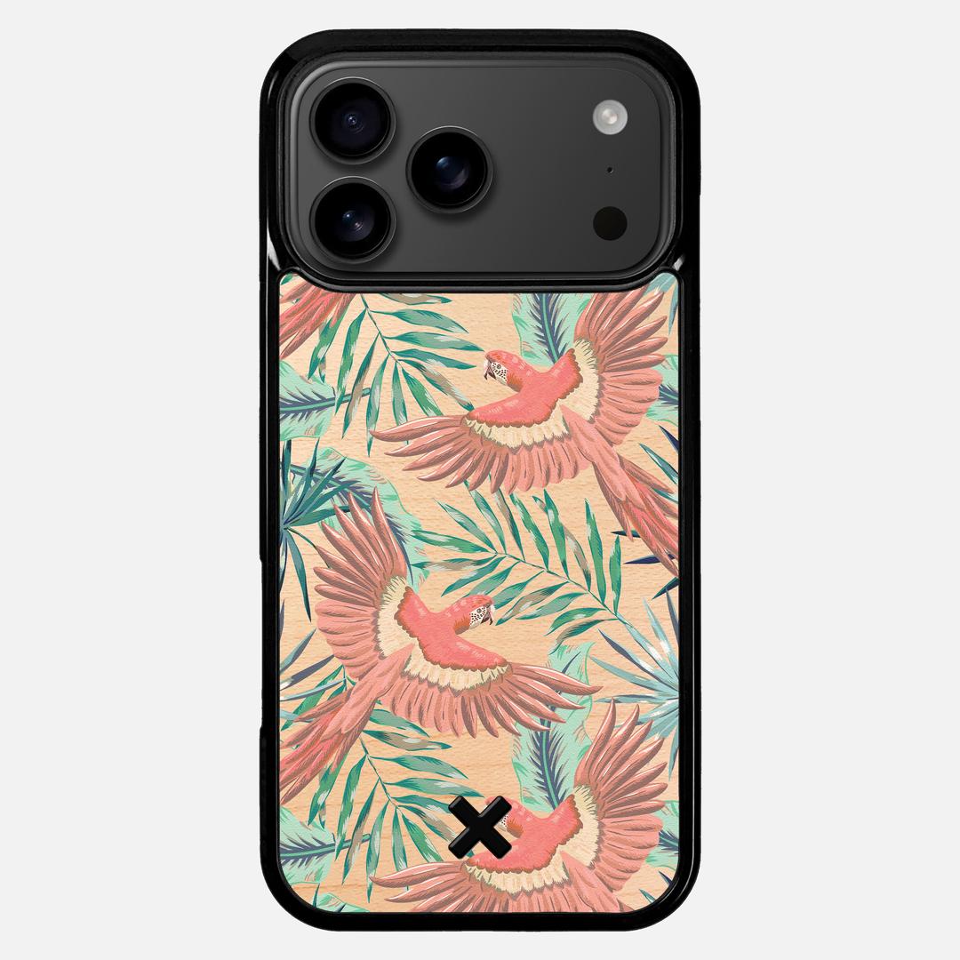 Paradise Case for the Apple iPhone 17 Pro Max featuring a UV Printed Maple Wood backer with the Keyway X Mark#Phone Model_iPhone 17 Pro Max