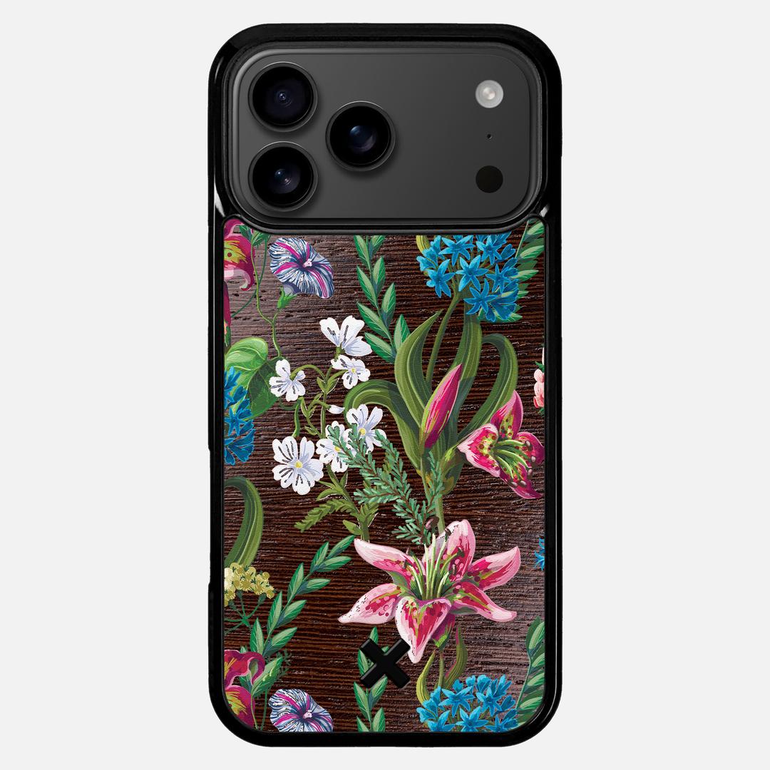 Stargazer Case for the Apple iPhone 17 Pro Max featuring a UV Printed Wenge Wood backer with the Keyway X Mark#Phone Model_iPhone 17 Pro Max