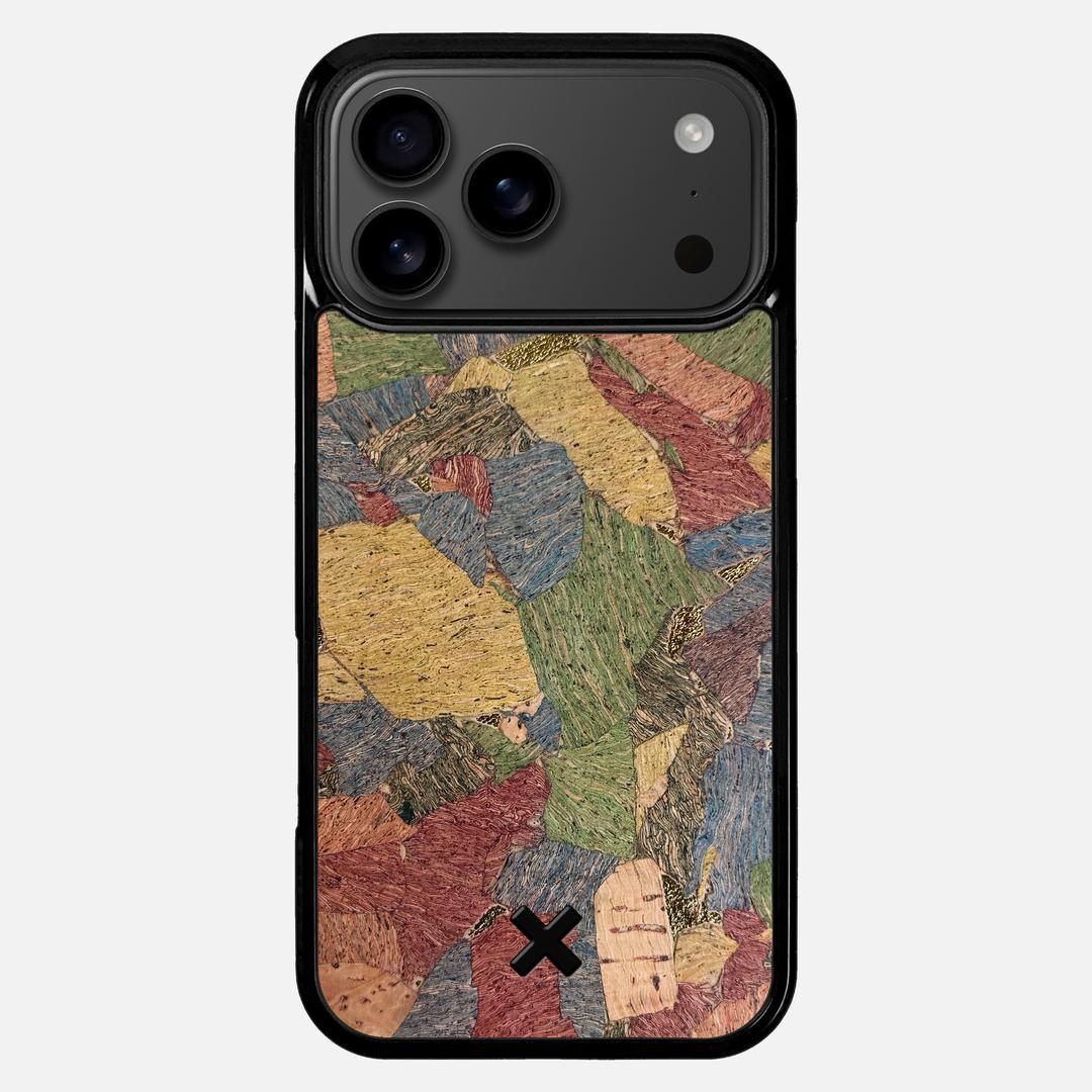 Terrazzo Cork Case for the Apple iPhone 17 Pro Max featuring a Genuine Cork backer with the Keyway X Mark#Phone Model_iPhone 17 Pro Max