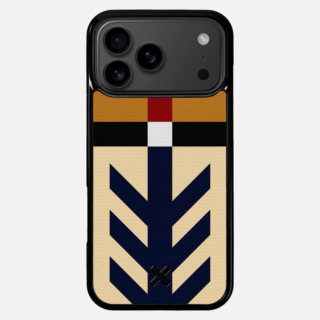 Trail Case for the Apple iPhone 17 Pro Max featuring a UV Printed Cotton Canvas backer with the Keyway X Mark#Phone Model_iPhone 17 Pro Max