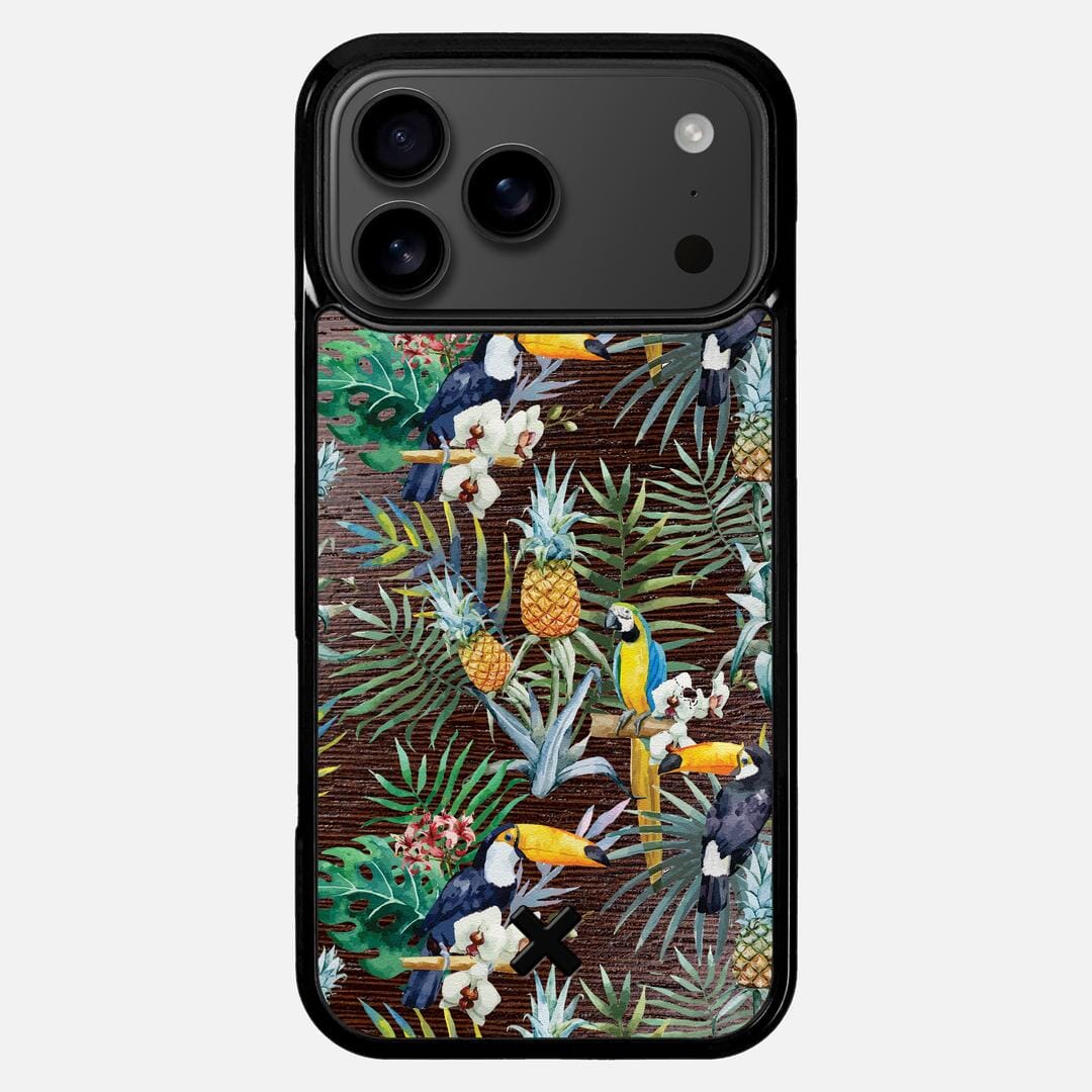 Tropic Case for the Apple iPhone 17 Pro Max featuring a UV Printed and Wenge Wood backer with the Keyway X Mark#Phone Model_iPhone 17 Pro Max