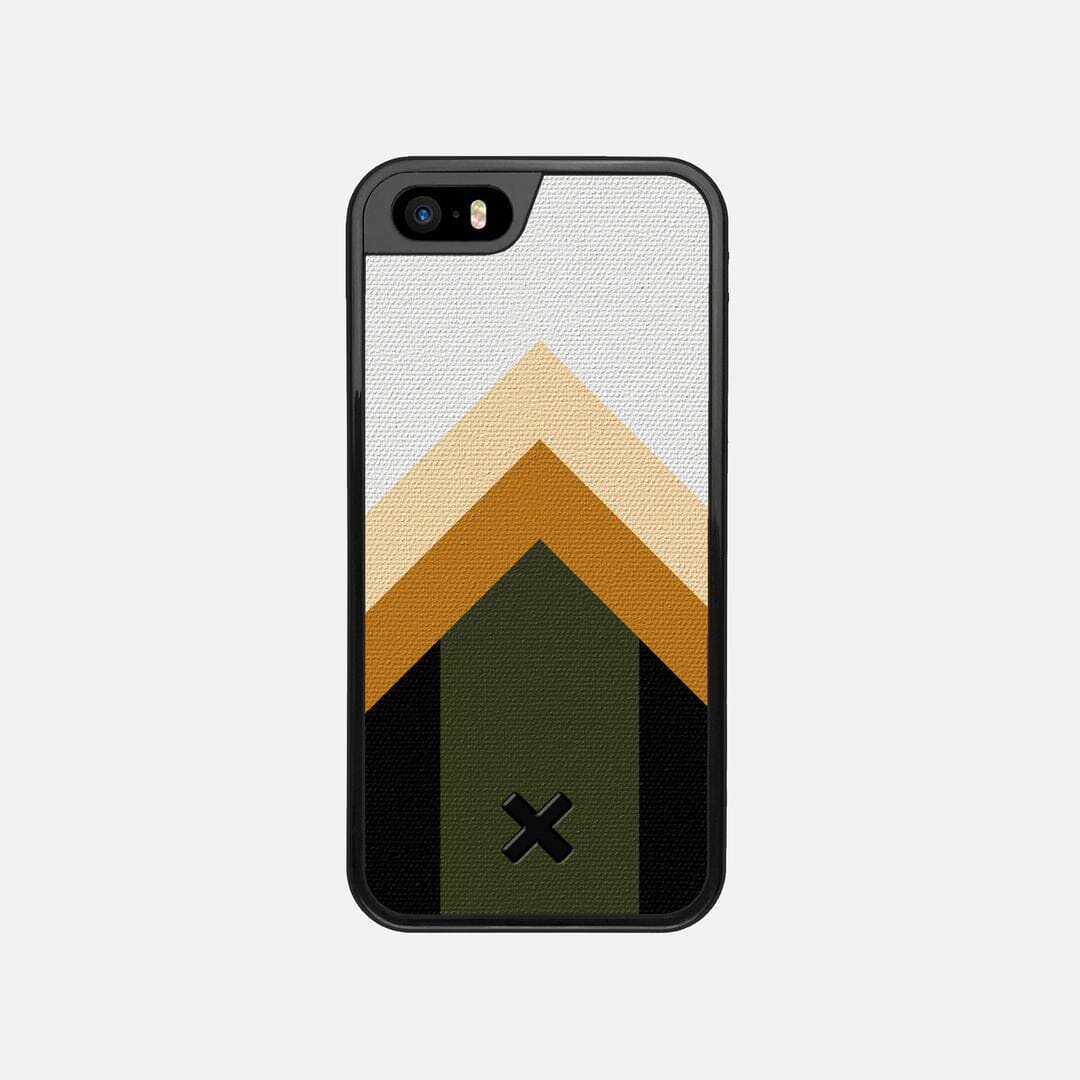Ascent Case for the Apple iPhone 5S featuring a UV Printed Cotton Canvas backer with the Keyway X Mark#Phone Model_iPhone 5S