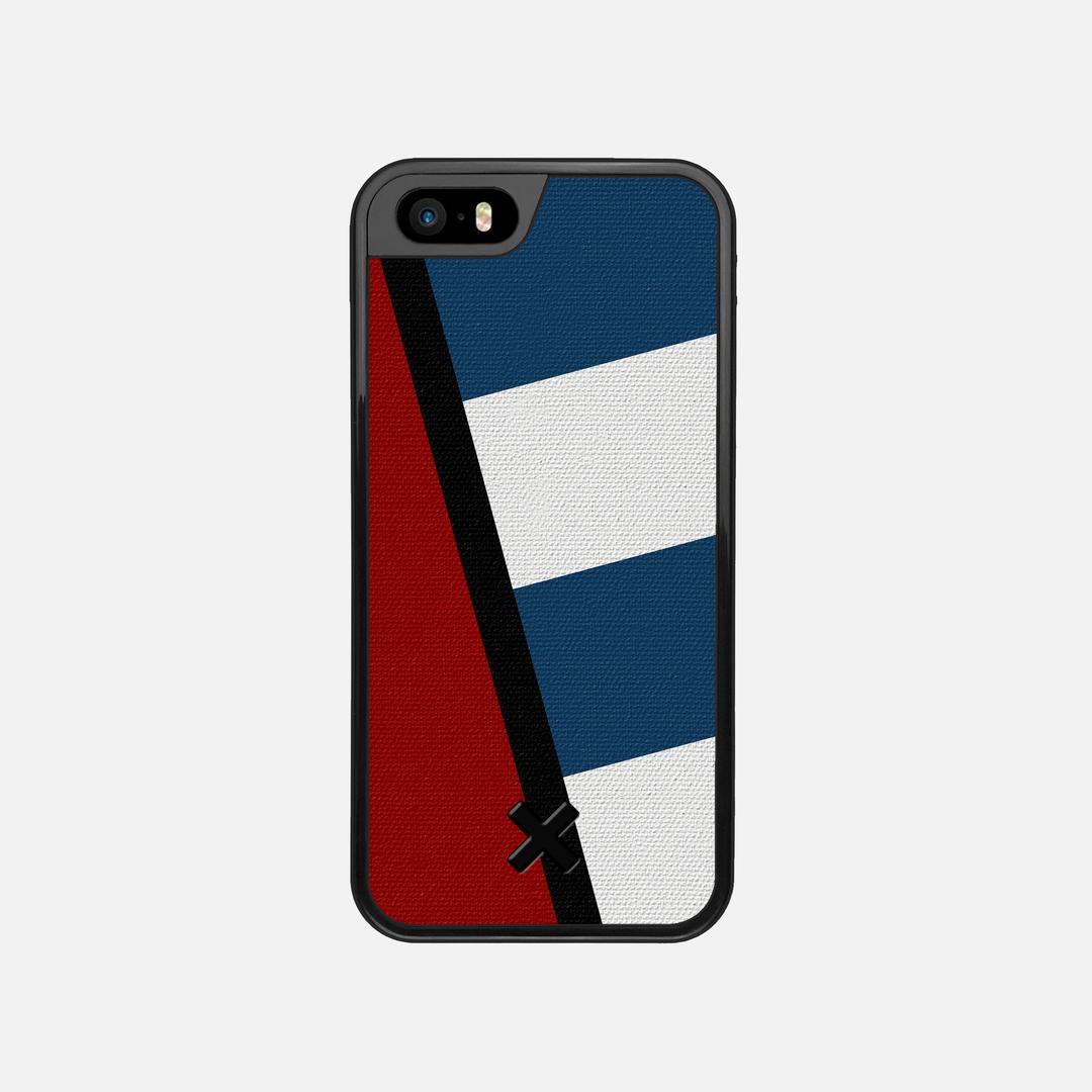 Bluff Case for the Apple iPhone 5S featuring a UV Printed Cotton Canvas backer with the Keyway X Mark#Phone Model_iPhone 5S