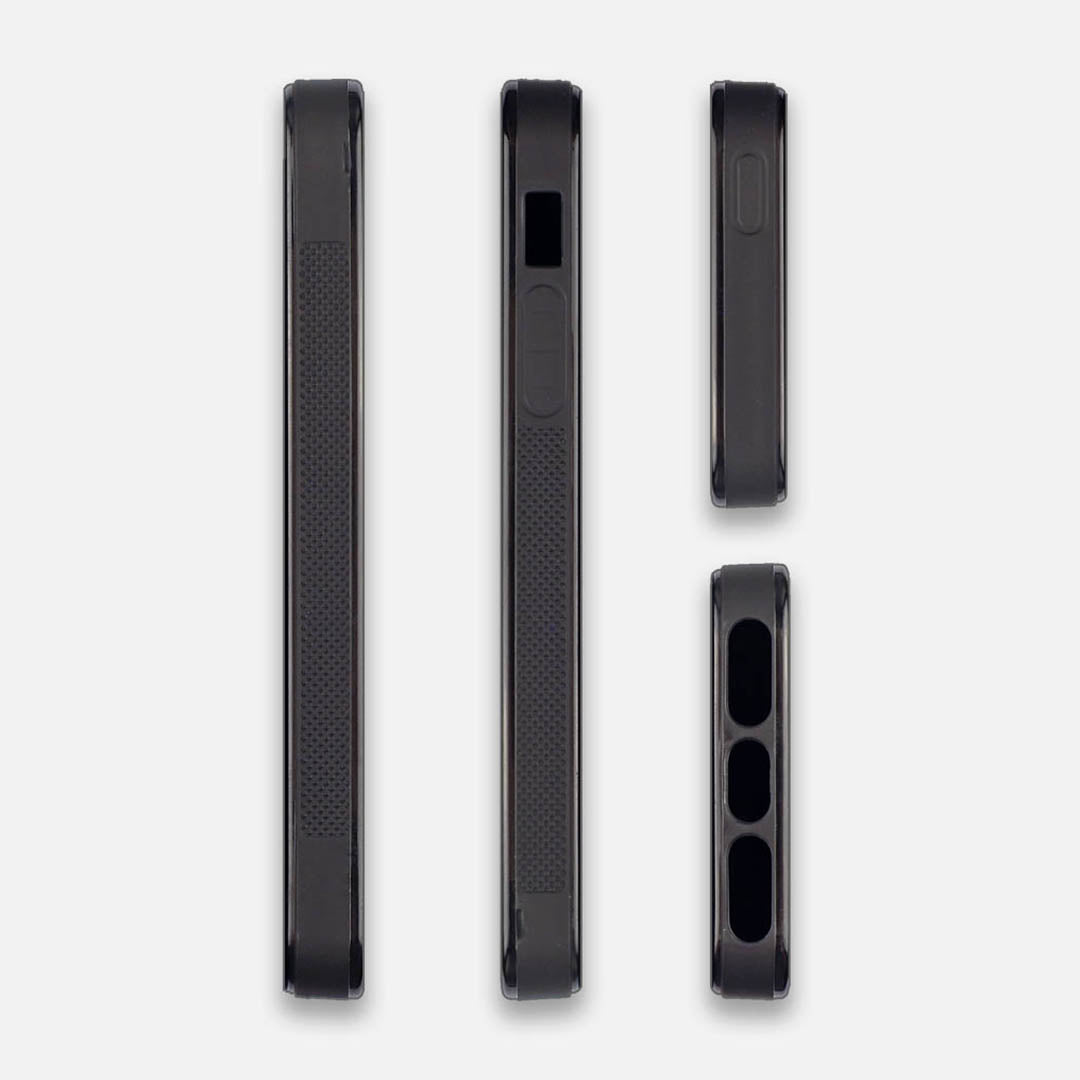 Side Buttons and Port views of the Keyway Sable Leather Case#Phone Model_iPhone 5||Phone Model_iPhone 5S||Phone Model_iPhone SE (2016)