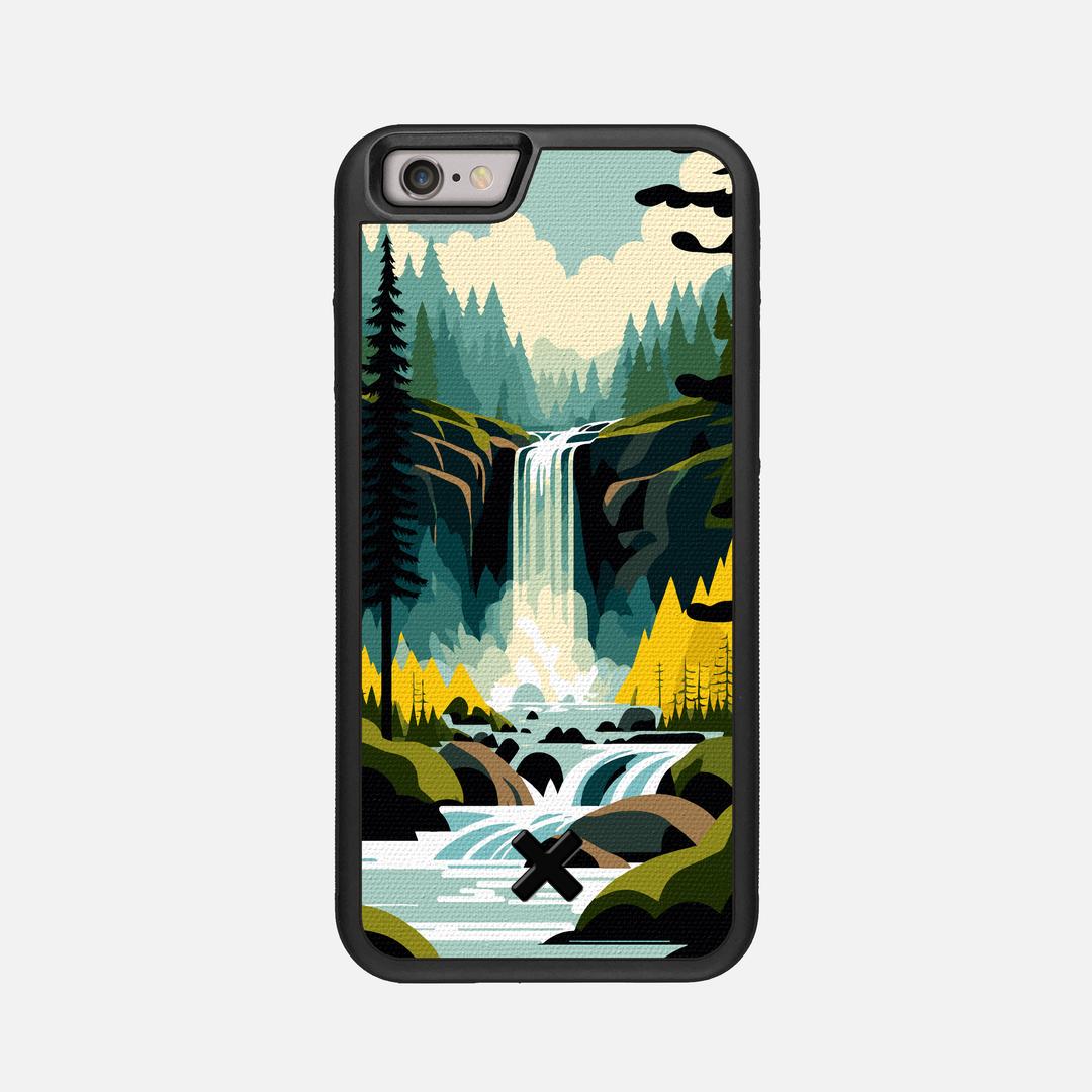 Cascade Case for the Apple iPhone 6S featuring a UV Printed Cotton Canvas backer with the Keyway X Mark#Phone Model_iPhone 6S