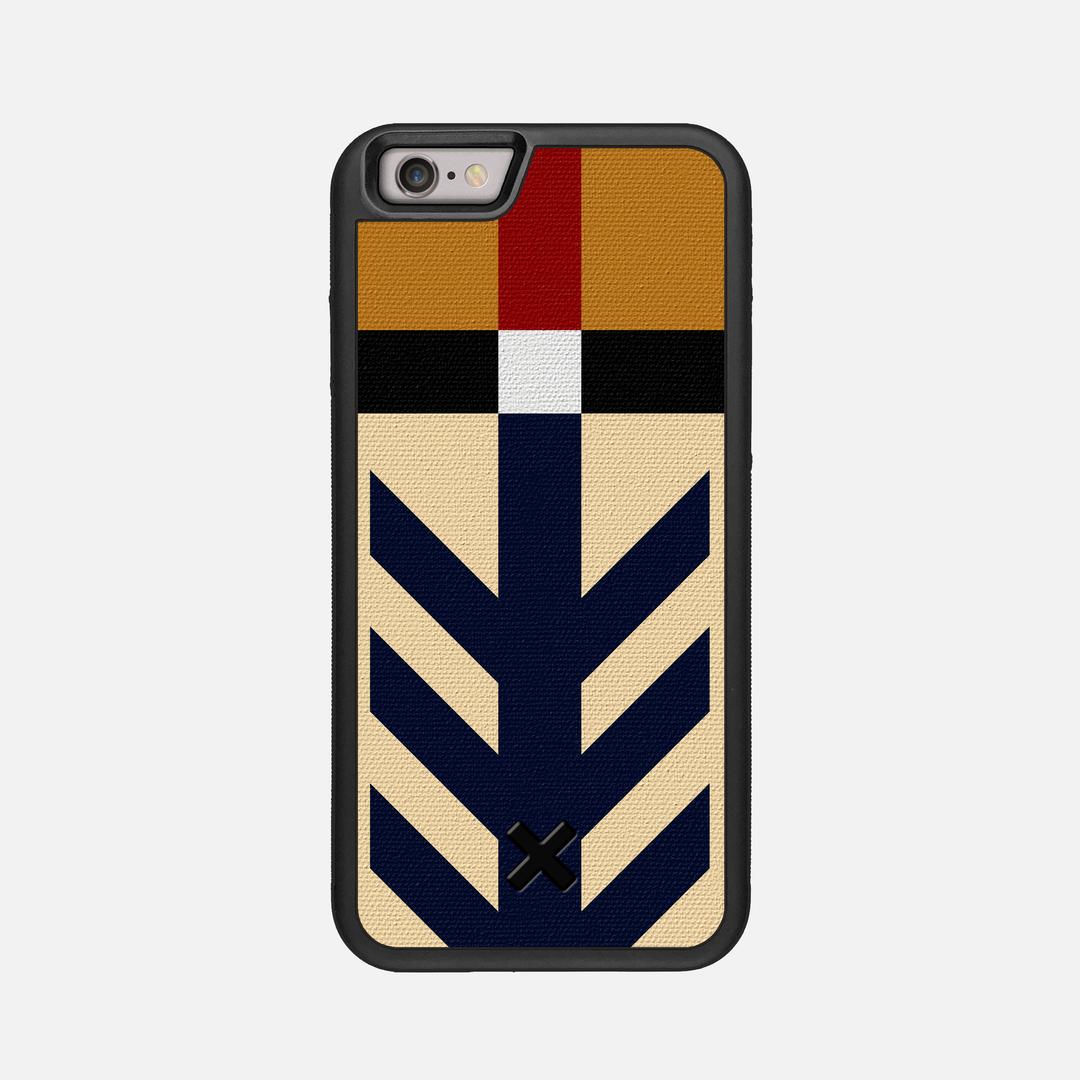 Trail Case for the Apple iPhone 6S featuring a UV Printed Cotton Canvas backer with the Keyway X Mark#Phone Model_iPhone 6S