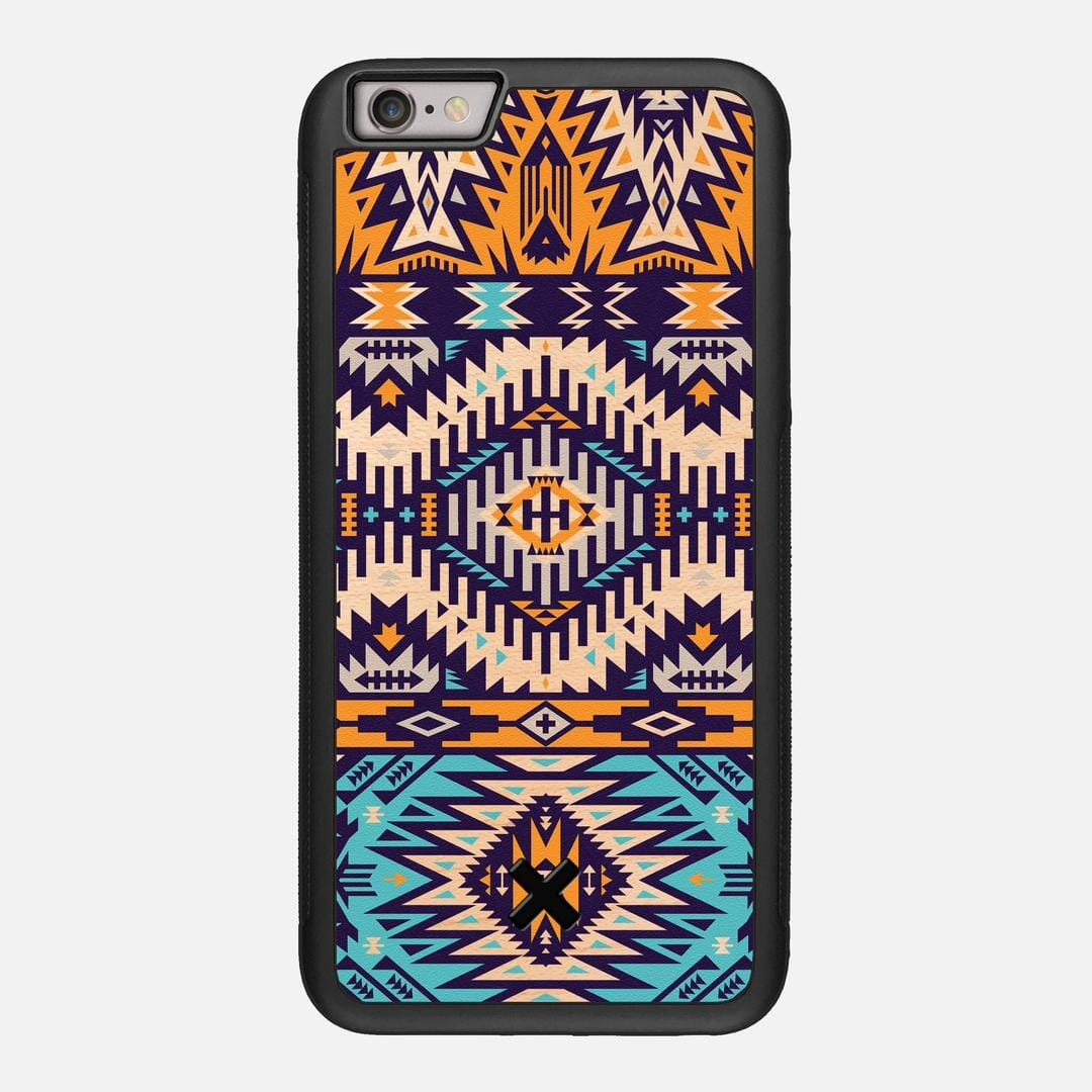 Aztec Case for the Apple iPhone 6S Plus featuring a UV Printed Maple Wood backer with the Keyway X Mark#Phone Model_iPhone 6S Plus