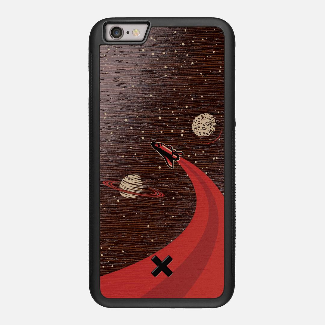 Booster Case for the Apple iPhone 6S Plus featuring a UV Printed Wenge Wood backer with the Keyway X Mark#Phone Model_iPhone 6S Plus