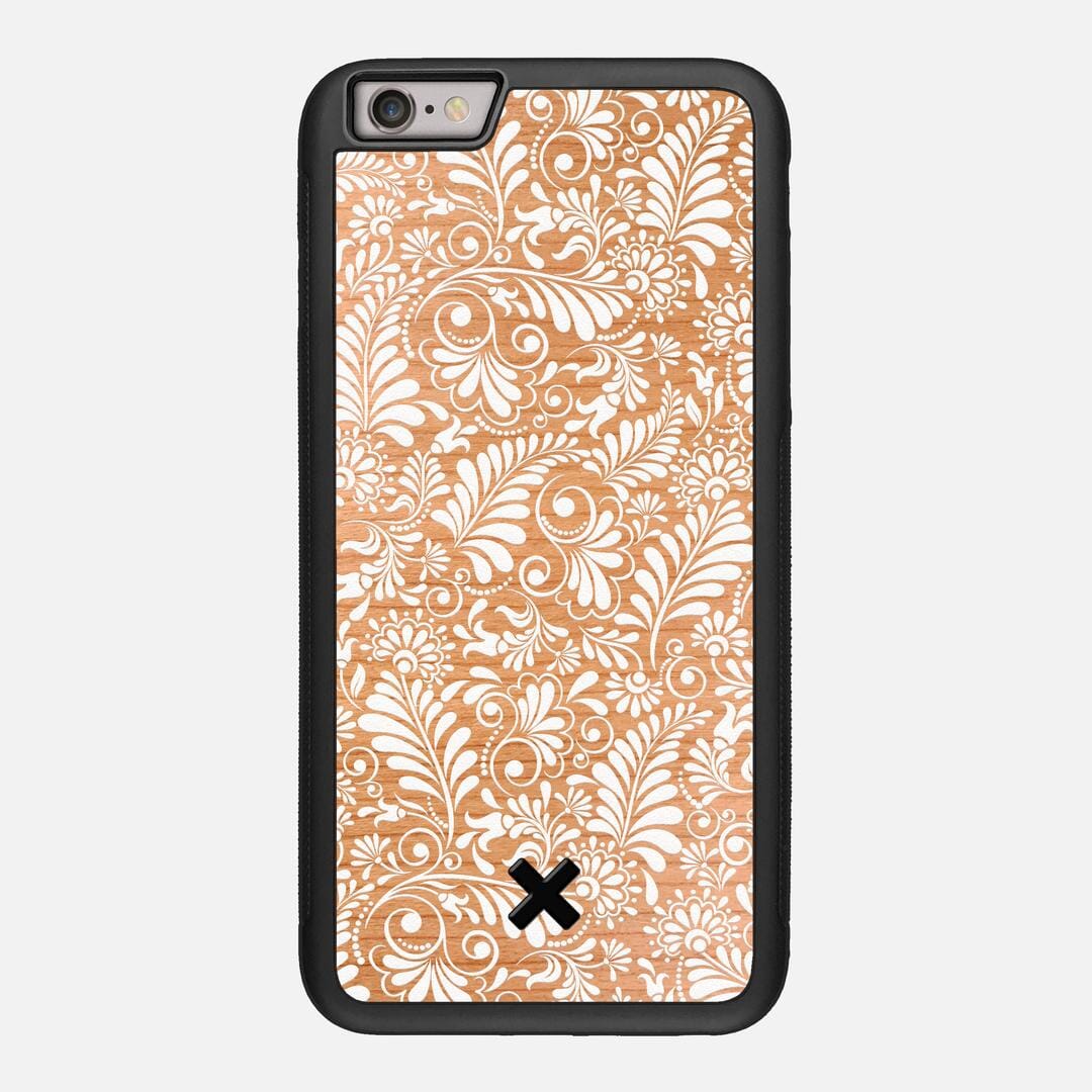 Botanica Case for the Apple iPhone 6S Plus featuring a UV Printed Cherry Wood backer with the Keyway X Mark#Phone Model_iPhone 6S Plus