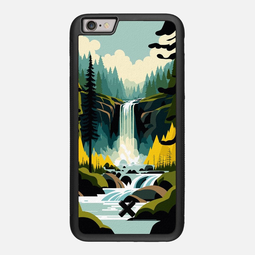 Cascade Case for the Apple iPhone 6S Plus featuring a UV Printed Cotton Canvas backer with the Keyway X Mark#Phone Model_iPhone 6S Plus
