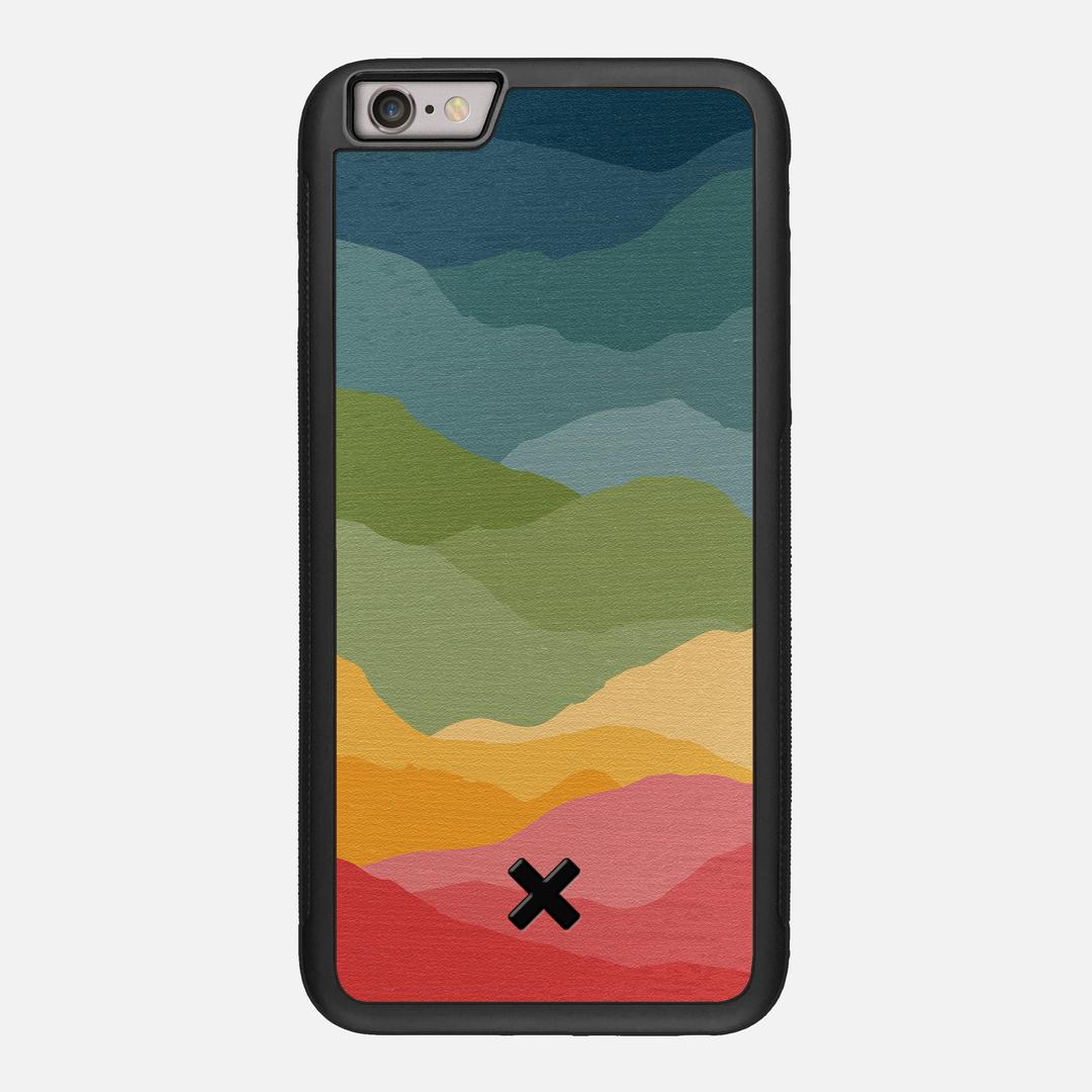 Gamut Case for the Apple iPhone 6S Plus featuring a UV Printed Wenge Wood backer with the Keyway X Mark#Phone Model_iPhone 6S Plus