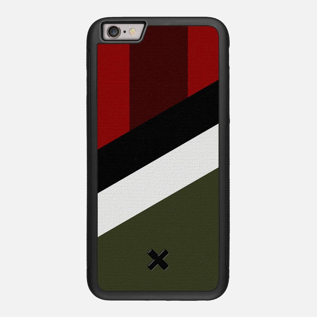 Highland Case for the Apple iPhone 6S Plus featuring a UV Printed Cotton Canvas backer with the Keyway X Mark#Phone Model_iPhone 6S Plus