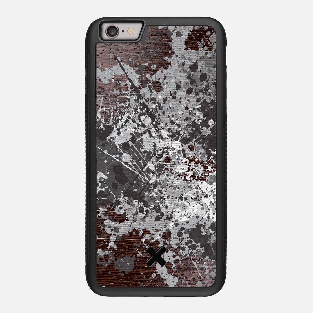 Mono Case for the Apple iPhone 6S Plus featuring a UV Printed Wenge Wood backer with the Keyway X Mark#Phone Model_iPhone 6S Plus