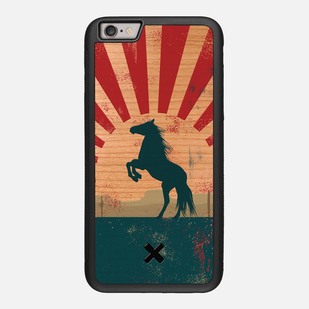 Mustang Case for the Apple iPhone 6S Plus featuring a UV Printed Cherry Wood backer with the Keyway X Mark#Phone Model_iPhone 6S Plus