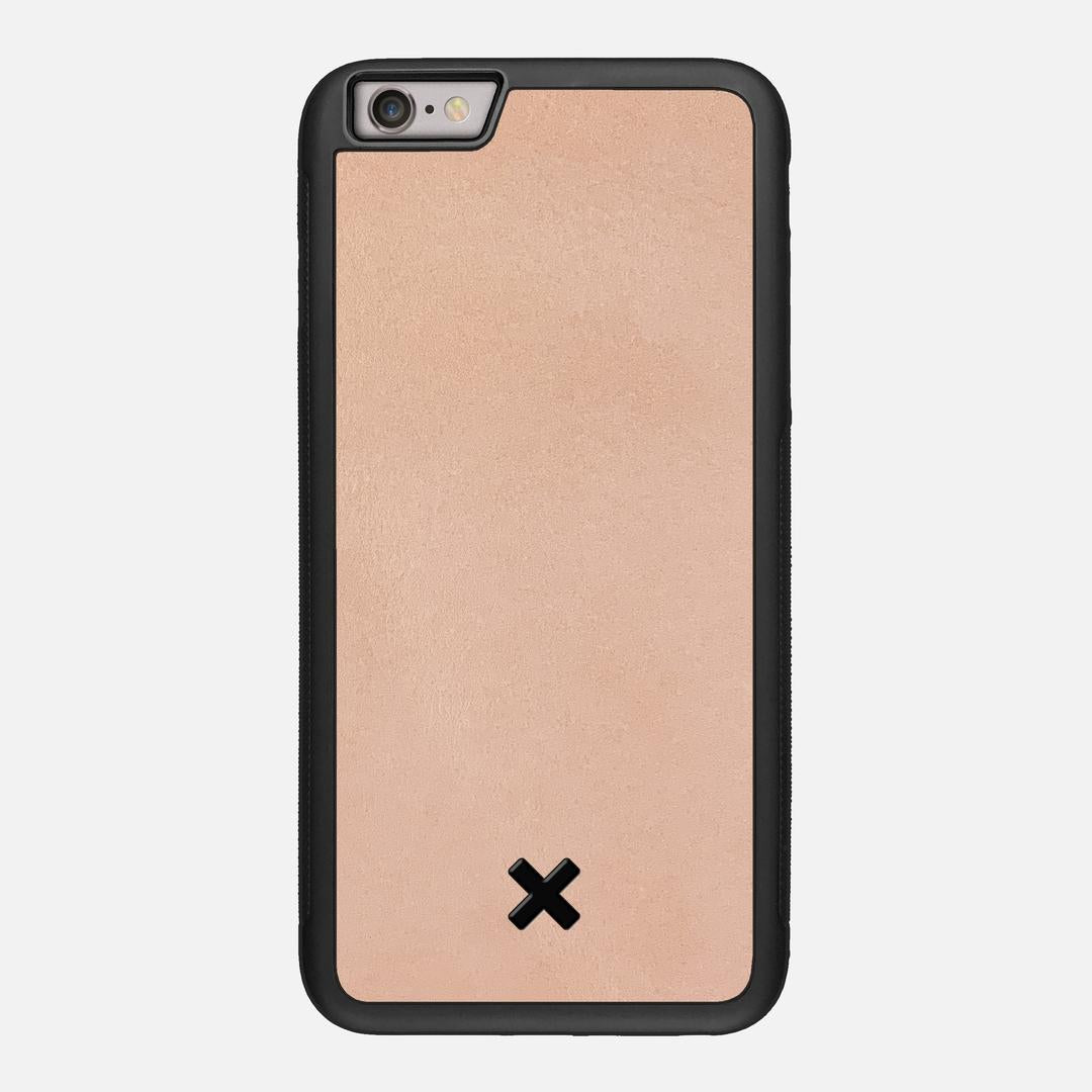 Natural Leather Case for the Apple iPhone 6S Plus featuring a Genuine Leather backer with the Keyway X Mark#Phone Model_iPhone 6S Plus