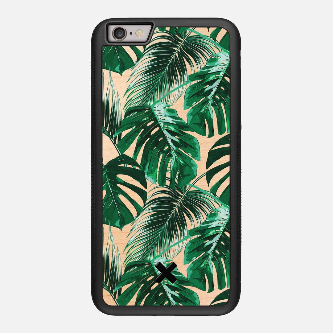 Palm Case for the Apple iPhone 6S Plus featuring a UV Printed Maple Wood backer with the Keyway X Mark#Phone Model_iPhone 6S Plus