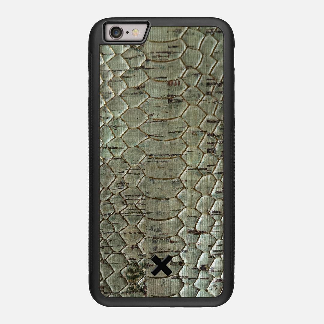 Python Cork Case for the Apple iPhone 6S Plus featuring a Genuine Cork backer with the Keyway X Mark#Phone Model_iPhone 6S Plus