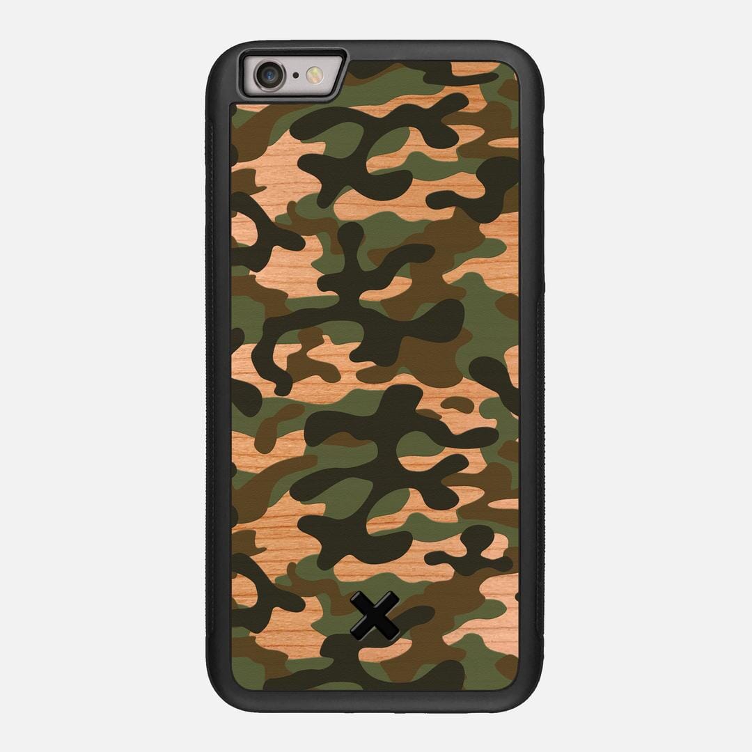 Trooper Case for the Apple iPhone 6S Plus featuring a UV Printed and Cherry Wood backer with the Keyway X Mark#Phone Model_iPhone 6S Plus