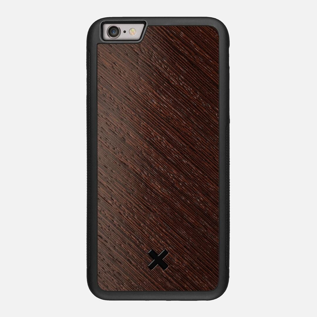 Wenge Pure Case for the Apple iPhone 6S Plus featuring a Wenge Wood backer with the Keyway X Mark#Phone Model_iPhone 6S Plus