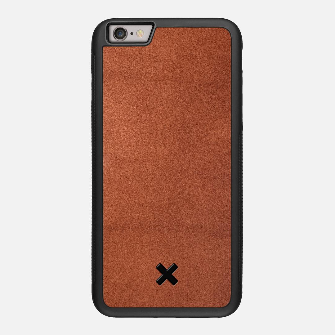 Whiskey Leather Case for the Apple iPhone 6S Plus featuring a Genuine Leather backer with the Keyway X Mark#Phone Model_iPhone 6S Plus