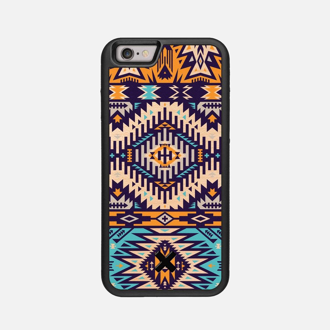 Aztec Case for the Apple iPhone 6 featuring a UV Printed Maple Wood backer with the Keyway X Mark#Phone Model_iPhone 6