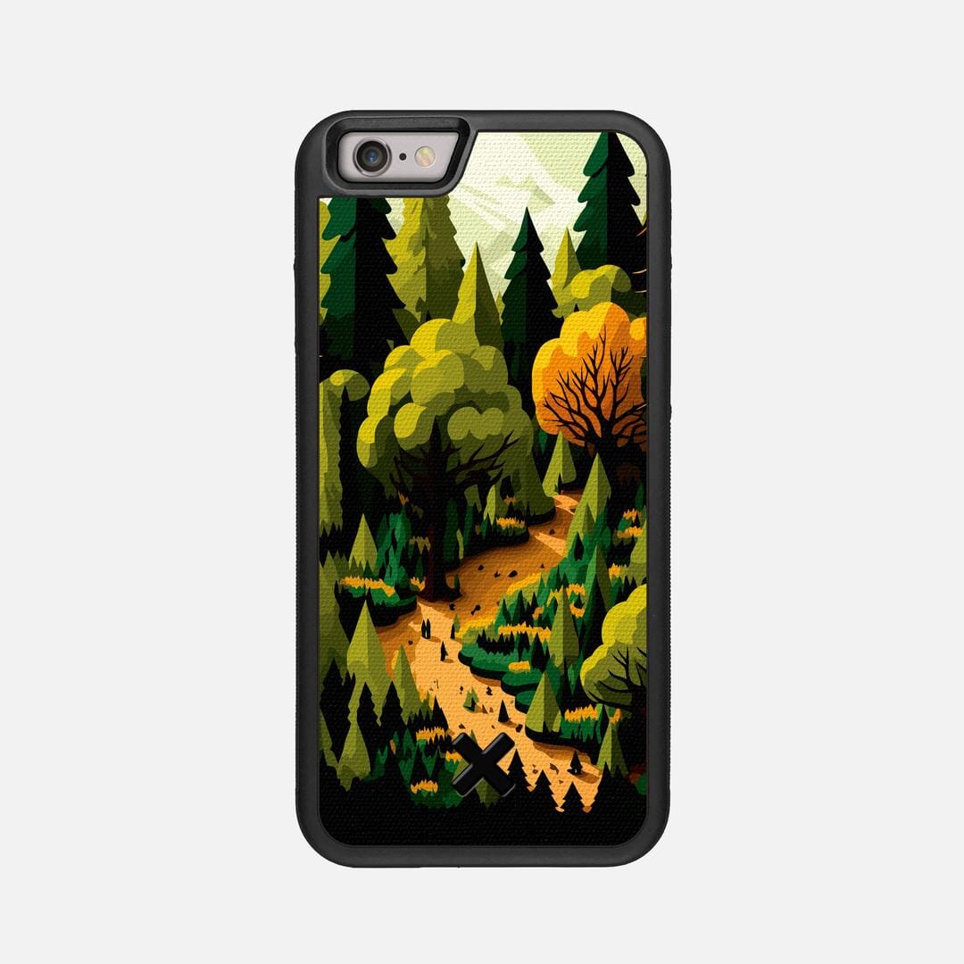 Evergreen Case for the Apple iPhone 6 featuring a UV Printed Cotton Canvas backer with the Keyway X Mark#Phone Model_iPhone 6