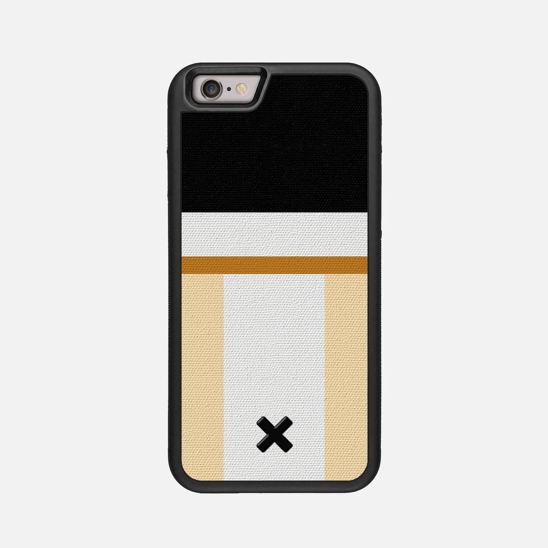 Isle Case for the Apple iPhone 6 featuring a UV Printed Cotton Canvas backer with the Keyway X Mark#Phone Model_iPhone 6