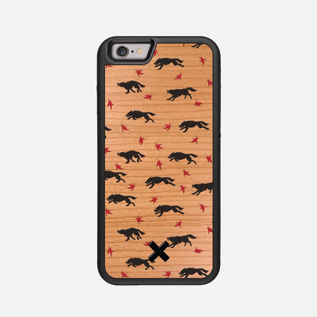 Lupine Case for the Apple iPhone 6 featuring a UV Printed Cherry Wood backer with the Keyway X Mark#Phone Model_iPhone 6
