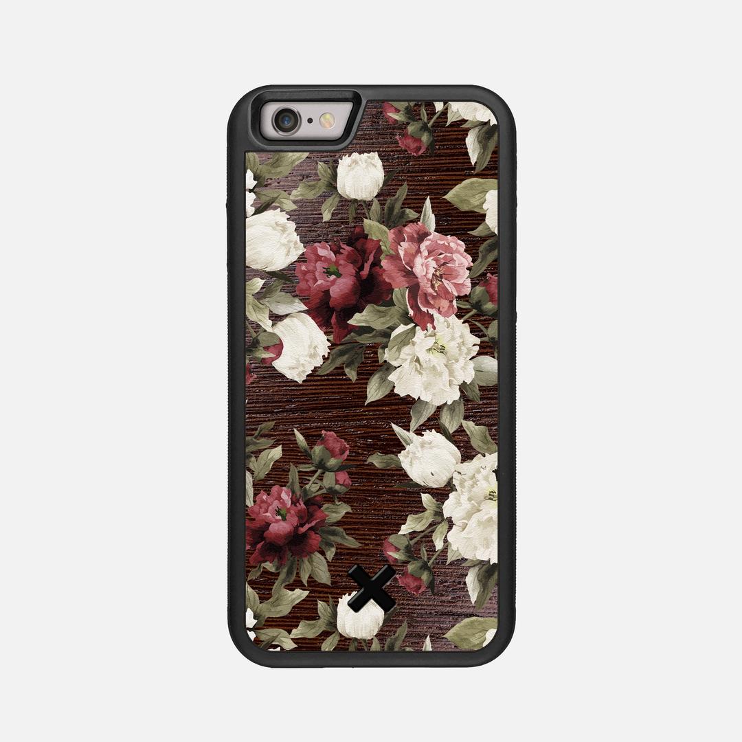 Rose Case for the Apple iPhone 6 featuring a UV Printed Wenge Wood backer with the Keyway X Mark#Phone Model_iPhone 6