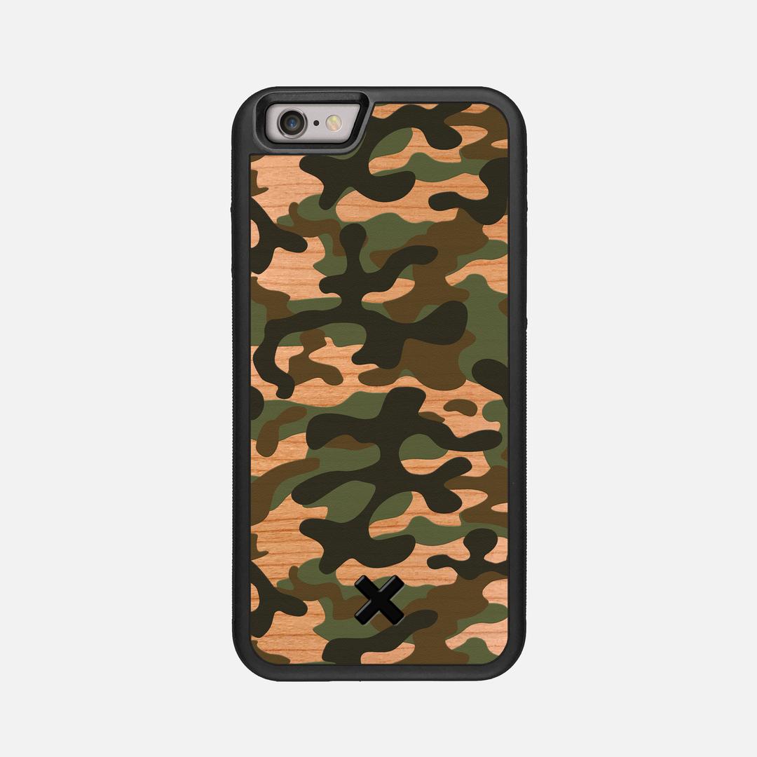 Trooper Case for the Apple iPhone 6 featuring a UV Printed and Cherry Wood backer with the Keyway X Mark#Phone Model_iPhone 6