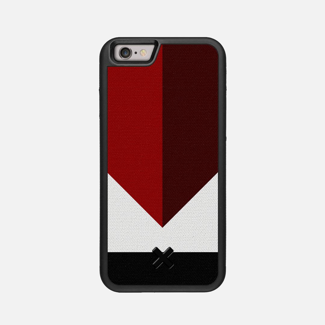 Valley Case for the Apple iPhone 6 featuring a UV Printed Cotton Canvas backer with the Keyway X Mark#Phone Model_iPhone 6