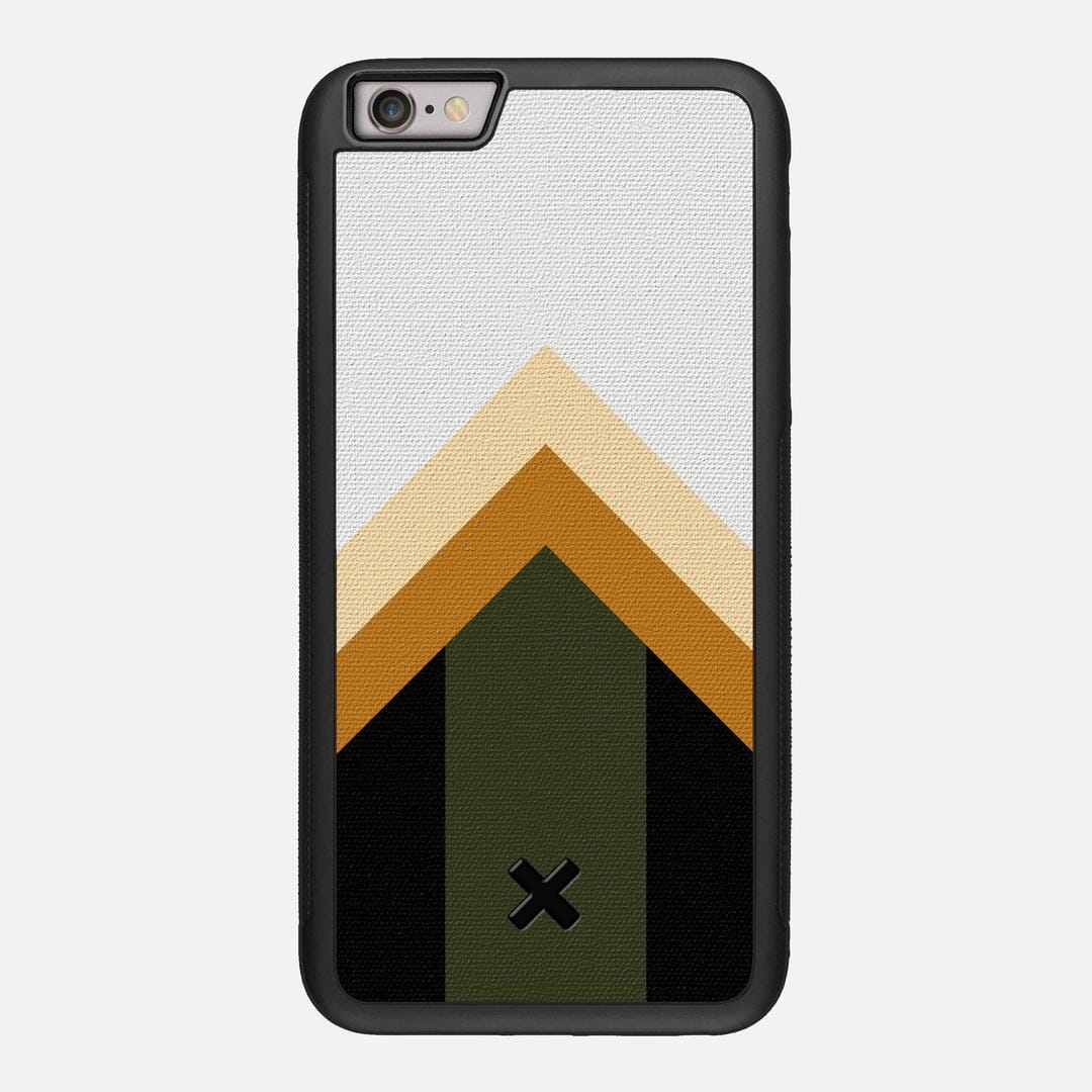 Ascent Case for the Apple iPhone 6 Plus featuring a UV Printed Cotton Canvas backer with the Keyway X Mark#Phone Model_iPhone 6 Plus