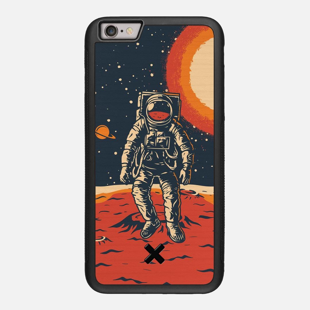 Cosmo Case for the Apple iPhone 6 Plus featuring a UV Printed Wenge Wood backer with the Keyway X Mark#Phone Model_iPhone 6 Plus