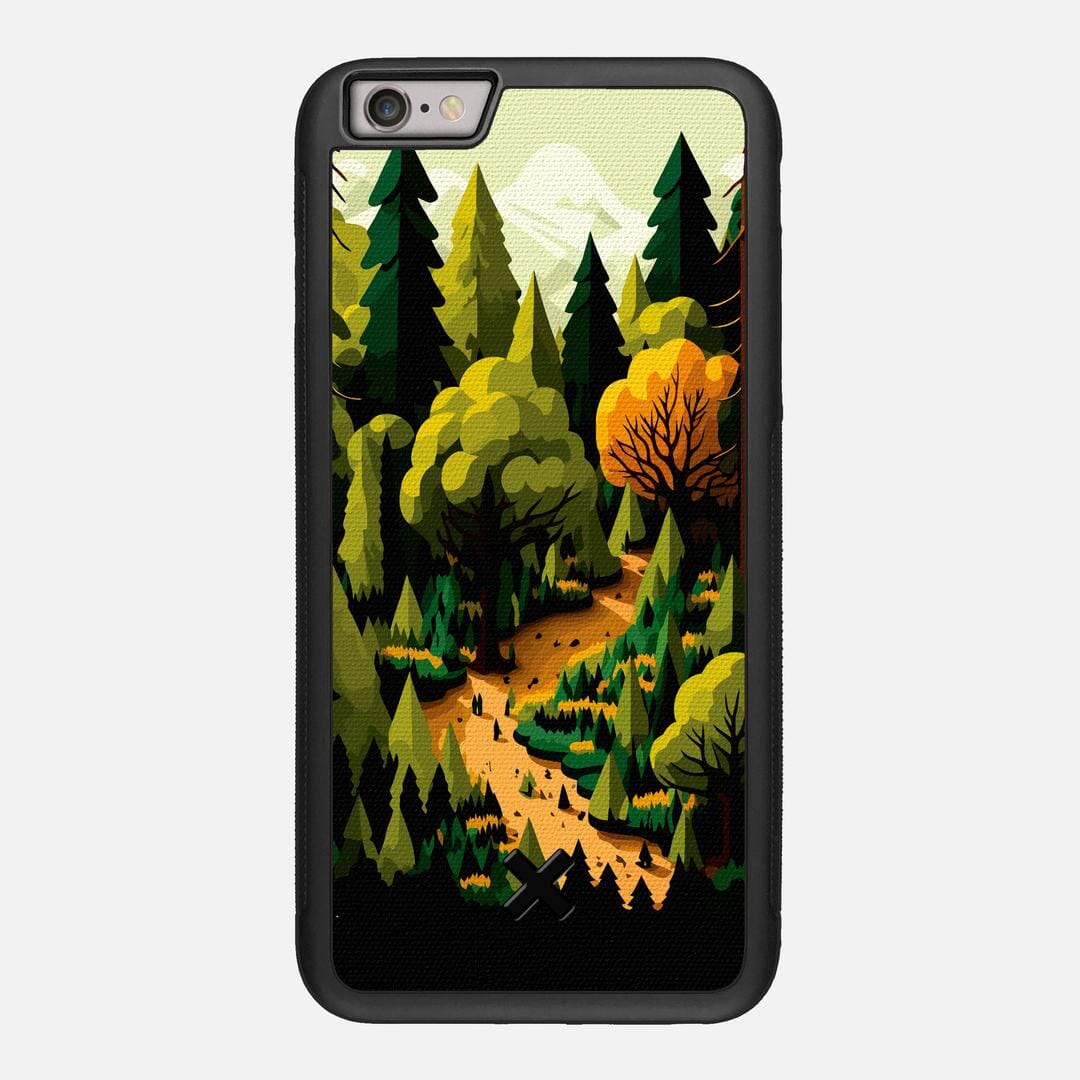 Evergreen Case for the Apple iPhone 6 Plus featuring a UV Printed Cotton Canvas backer with the Keyway X Mark#Phone Model_iPhone 6 Plus