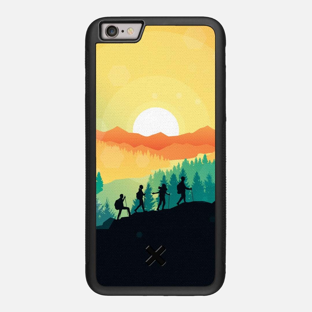 Expedition Case for the Apple iPhone 6 Plus featuring a UV Printed Cotton Canvas backer with the Keyway X Mark#Phone Model_iPhone 6 Plus